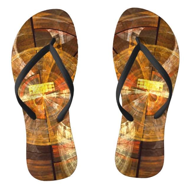 Integrity Abstract Art Thongs (Footbed)