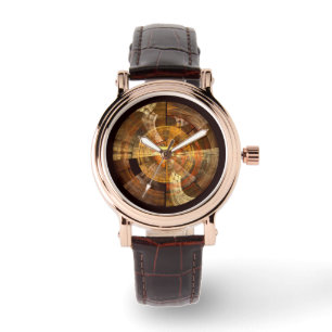 Integrity Abstract Art Watch