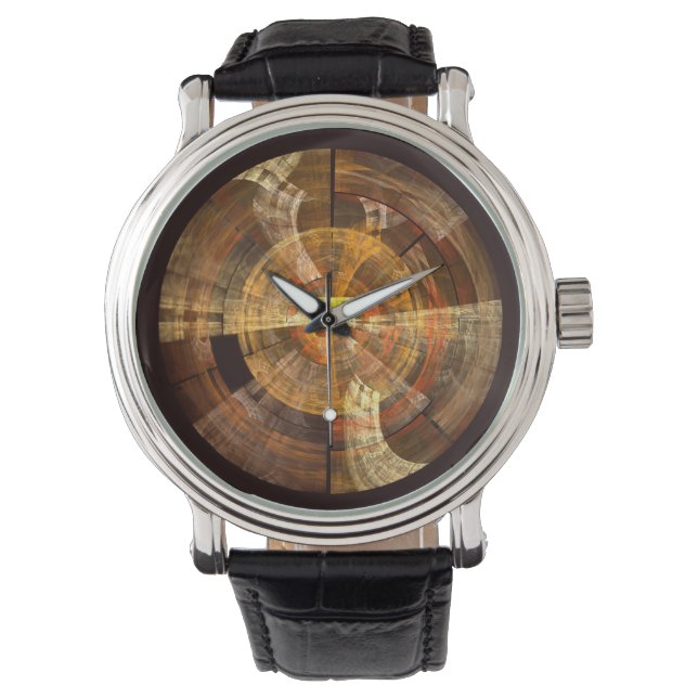 Integrity Abstract Art Watch (Front)