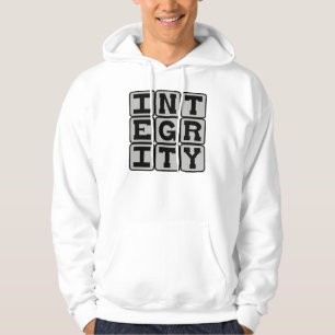 Integrity, Motivational Hoodie