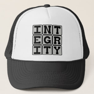 Integrity, Motivational Trucker Hat