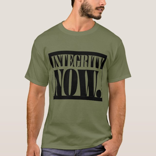 INTEGRITY NOW. T-Shirt (Front)