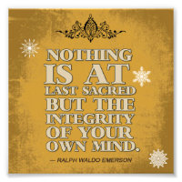 Integrity of your own Mind
