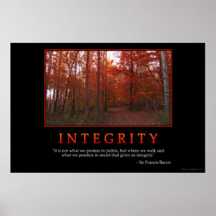 Integrity Poster