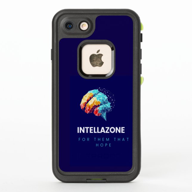 Intellazone Black Smartphone Case (Back)