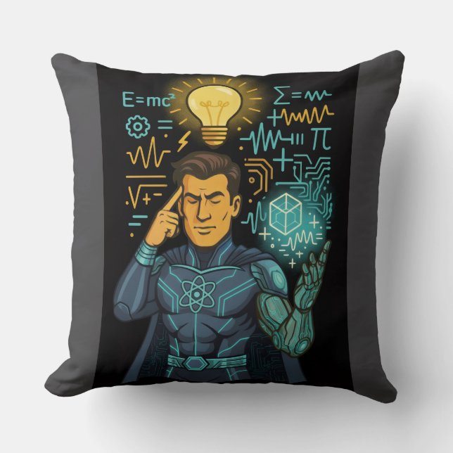 Intellect Unleashed: The Mind Master Collection Cushion (Front)