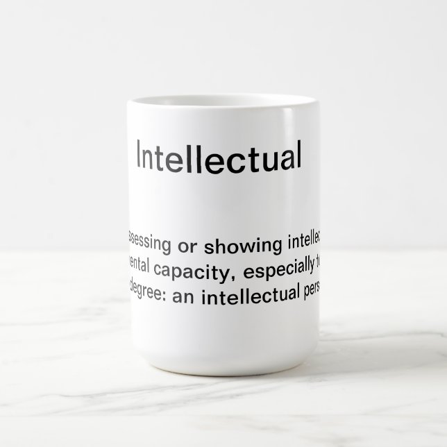 Intellectual Coffee Mug (Center)