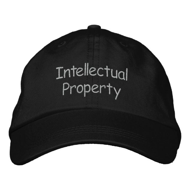 Intellectual Property Embroidered Hat (Front)