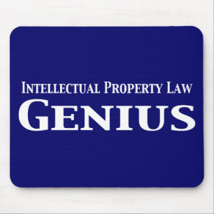 Intellectual Property Law Genius Gifts Mouse Pad