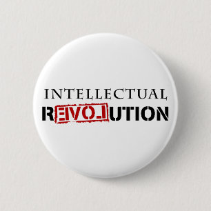 Intellectual rEVOLution 6 Cm Round Badge