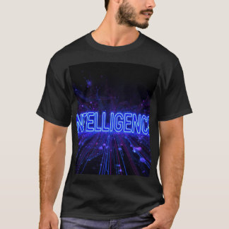 Intelligence Neon Circuit Tech Art AI Futuristic G T-Shirt