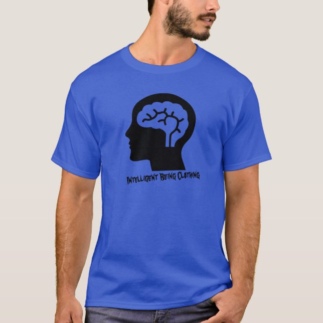 Intelligent Being Clothing - Human Brain T-Shirt (Front)