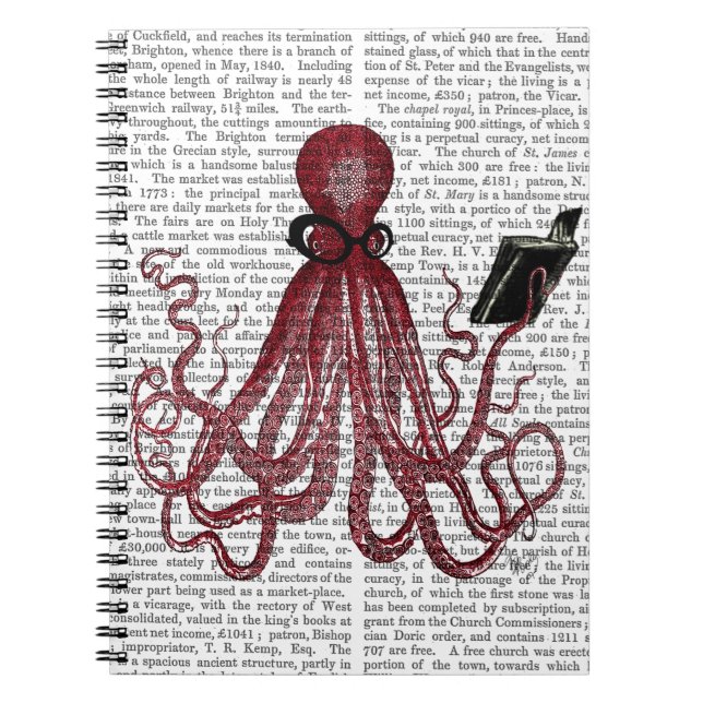 Intelligent Octopus Notebook (Front)