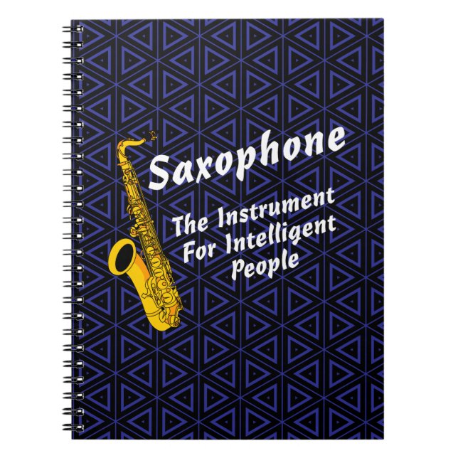 Intelligent Saxophone Notebook (Front)