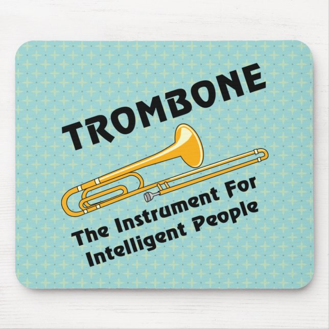 Intelligent Trombone Mouse Pad (Front)