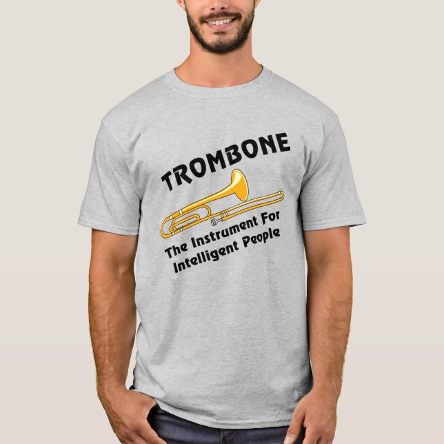 Intelligent Trombone T-Shirt (Front)