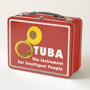 Intelligent Tuba Metal Lunch Box