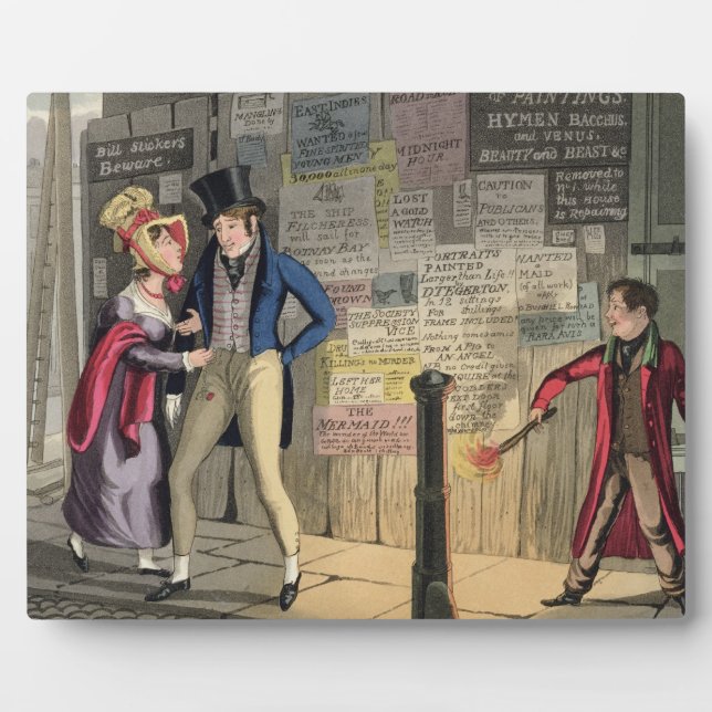 Intemperance, plate 5 from 'The Necessary Qualific Plaque (Front)