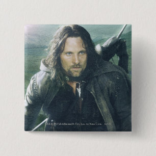 Intense Aragorn 15 Cm Square Badge