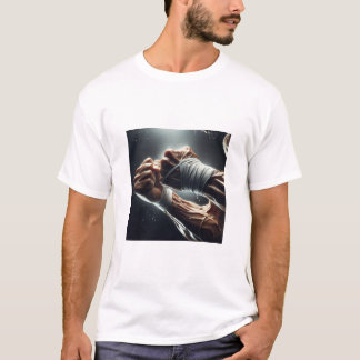 Intense Boxing Fists Wrapped Muscle Fitness Men's  T-Shirt