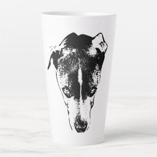 Intense Dog Portrait Ink Art Coffee Mug