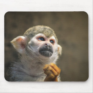 Intense Monkey Mouse Pad