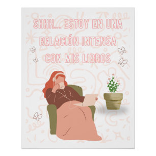 Intense Relationship Books Reading Aesthetic Poste Poster