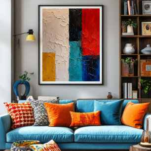 Intense Textures Poster