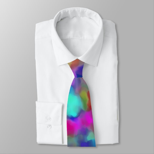 Intensely Hued Chromatism Tie (Tied)