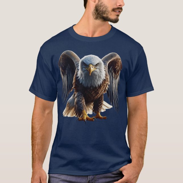 Intensely Watching American Eagle T-Shirt (Front)