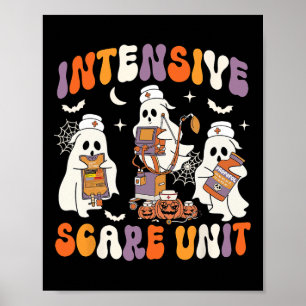 Intensive Care Scare Unit Ghost Nurse Icu Nursing  Poster