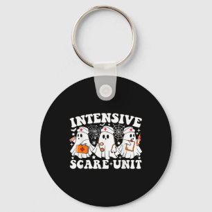 Intensive Care Scare Unit Halloween Ghost Nurse Ic Key Ring