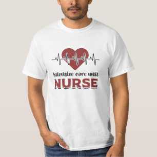 Intensive Care Unit Nurse ICU Emergency Medicine T-Shirt