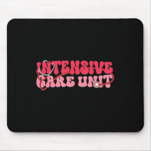 Intensive Care Unit Valentine Er Ed Nurse Surgical Mouse Pad