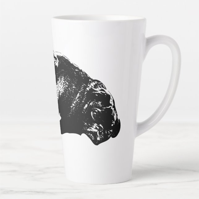 Intent Glow, Bright Start Latte Mug (Right)