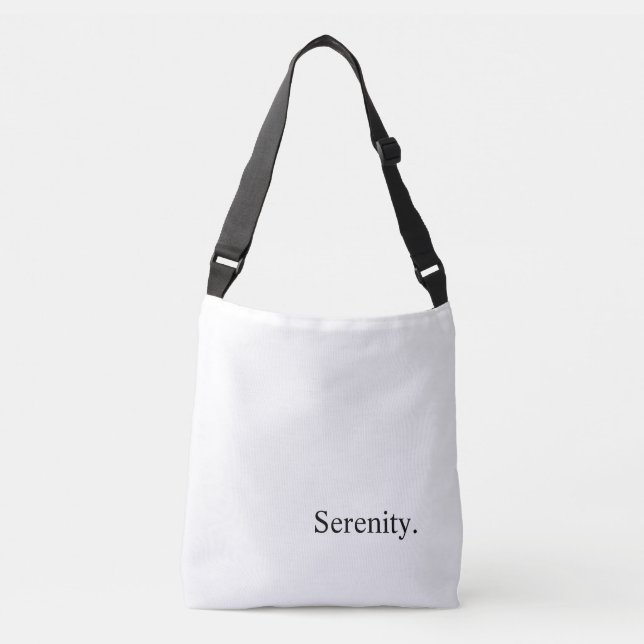 Intention "Serenity" Crossbody Bag (Front)