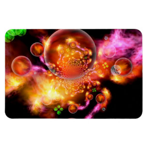 Inter-Dimensional Stellar Nursery Flexible Magnet