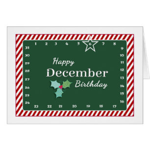 Interactive 'Move the Star' DECEMBER Birthday