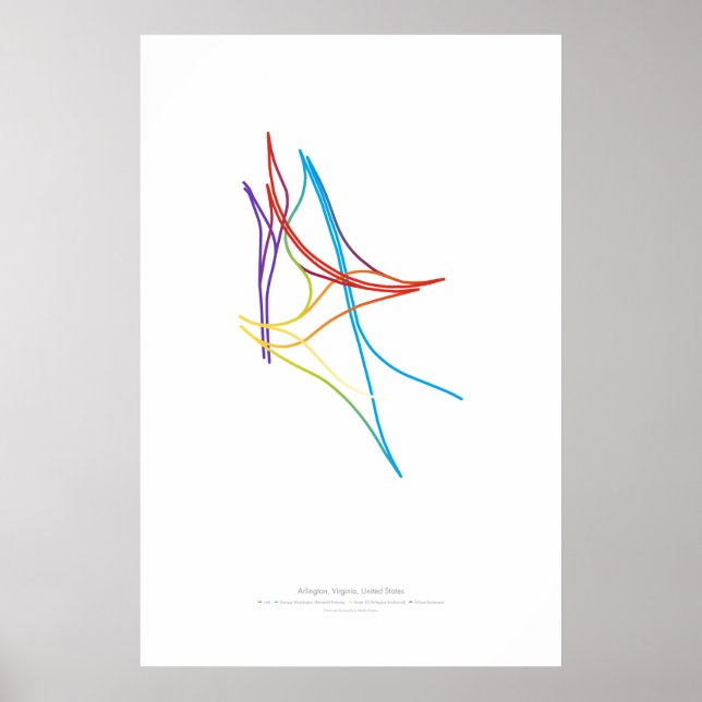 Interchange Choreography: Arlington, VA, US Poster (Front)