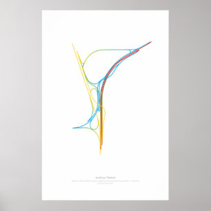 Interchange Choreography: Ayutthaya, Thailand Poster
