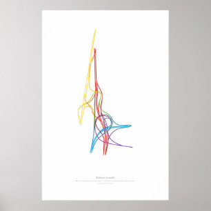 Interchange Choreography: Brisbane, Australia Poster