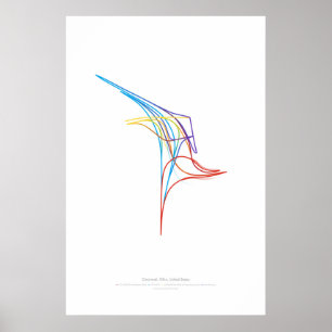 Interchange Choreography: Cincinnati, OH, US Poster