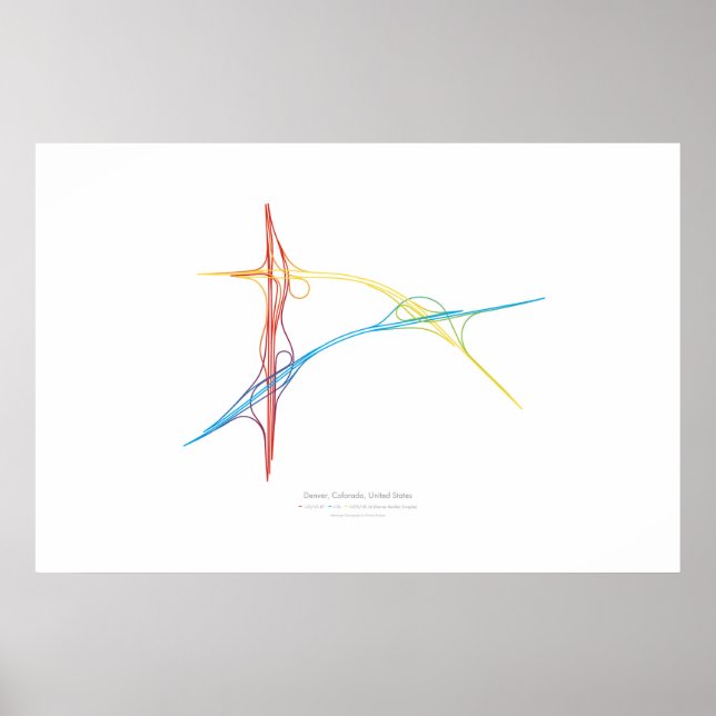 Interchange Choreography: Denver, CO, US Poster (Front)