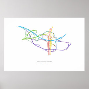 Interchange Choreography: Keasbey, NJ, US v2 Poster