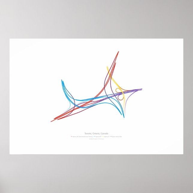 Interchange Choreography: Toronto, ON, CA Poster (Front)