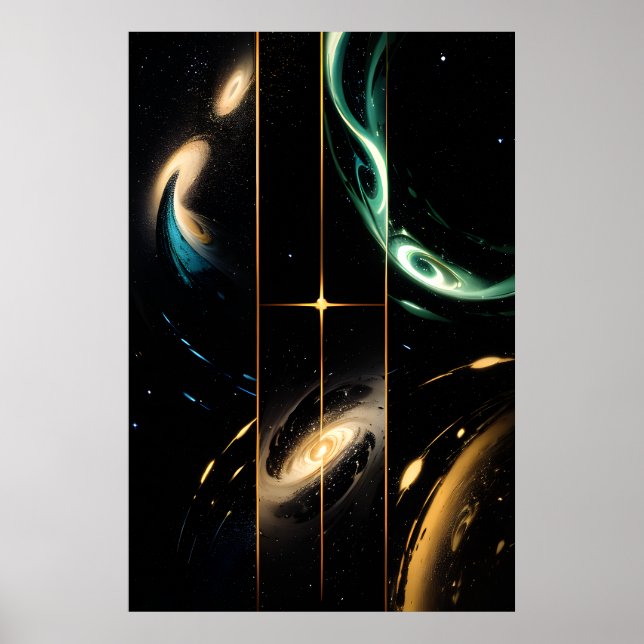 Interconnected Universes Poster (Front)