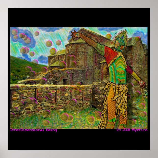 Interdimensional Being Poster (Front)