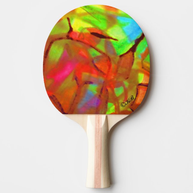 Interest Ping Pong Paddle (Front)