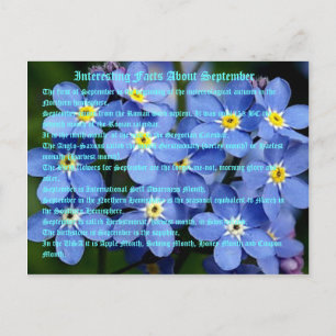 Interesting Facts About September Postcard