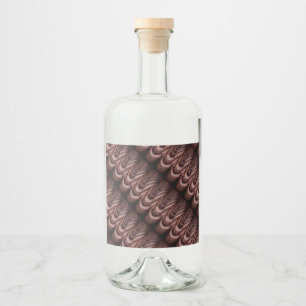 Interesting photo, roof tiles with perspective     liquor bottle label